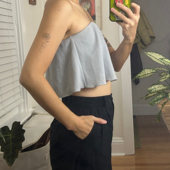 Aritzia Wilfred flowy tube top - Picture 3 of 11